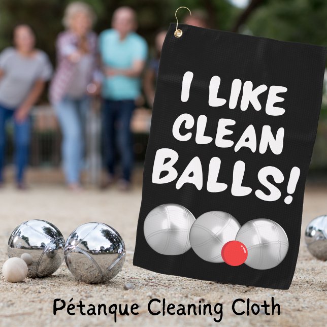 Golf Serviette de nettoyage à la pétanque - (Créateur téléchargé)