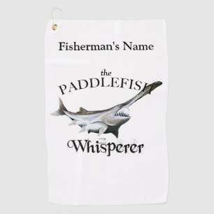 Golf Serviette de pêche à la louche personnalisée