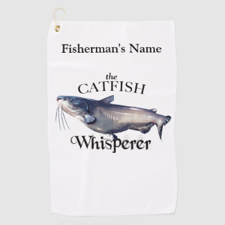 Golf Serviette de pêche légère de poisson-crapaud perso
