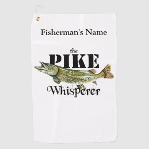 Golf Serviette de pêche légère personnalisée Whisperer