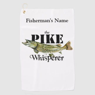 Golf Serviette de pêche légère personnalisée Whisperer