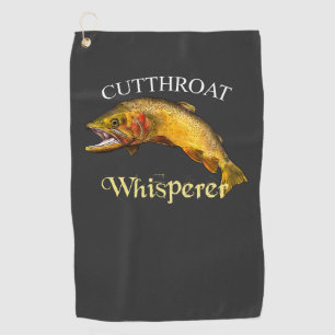 Golf Serviette de pêche Whisperer à la truite fardée