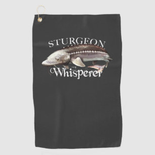 Golf Serviette de poisson esturgeon Whisperer
