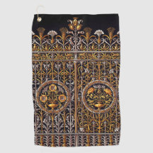 Serviette de porte d'or