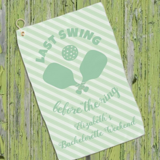 Golf Serviette de week-end enterrement de vie de jeune  (Créateur téléchargé)