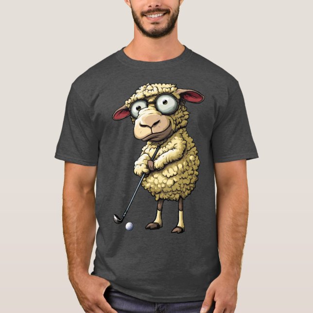 Golf sheep T-Shirt (Devant)
