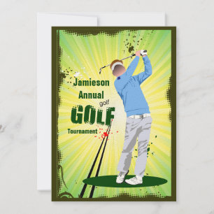 Golf Swing Golf Club Golf Tournoi Invitation