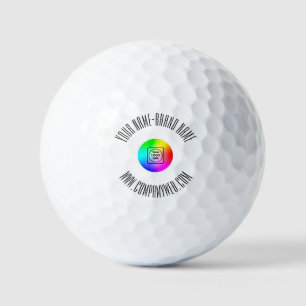 Golf Tampon de texte de logo d'entreprise pour balles d