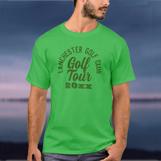 Golf Tour T-Shirt (Créateur téléchargé)