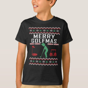 Golf Vilain Sweat de Noël Joyeux Golfmas