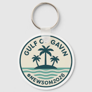 Golfe de Gavin 2028 Newsom Porte-clés