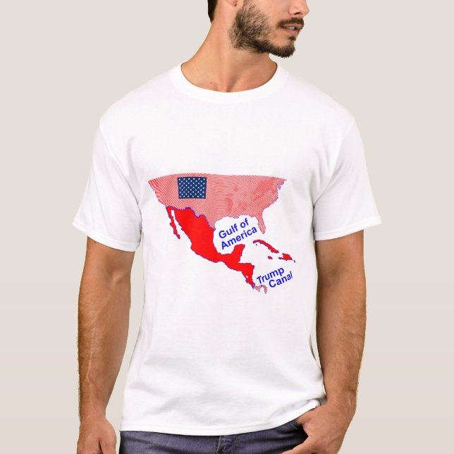 Golfe de l'Amérique, Trump Canal T-Shirt (Devant)