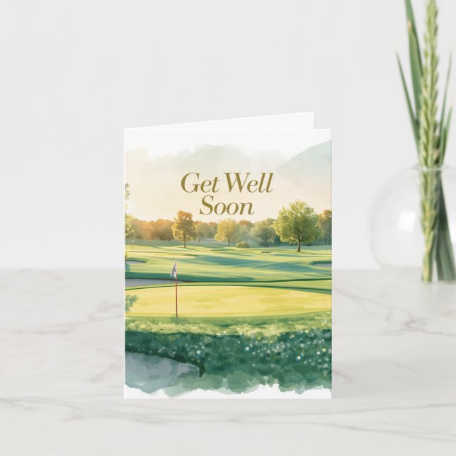 Golfeur Bon rétablissement  (Devant)