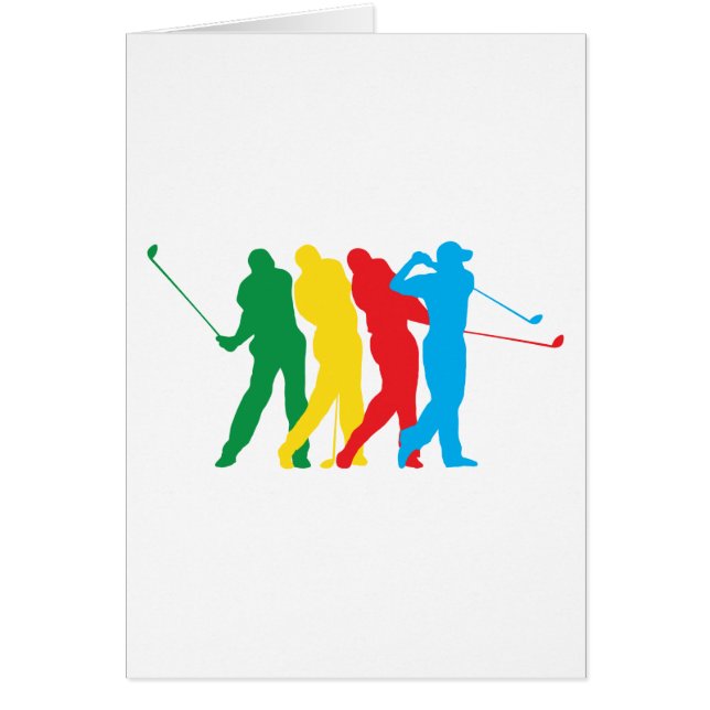 Golfeur dans le mouvement (Devant)