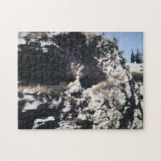 Golgotha ; l'endroit du puzzle de crâne