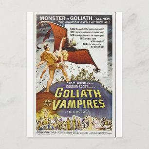 GOLIATH ET LA CARTE POSTALE VAMPIRES