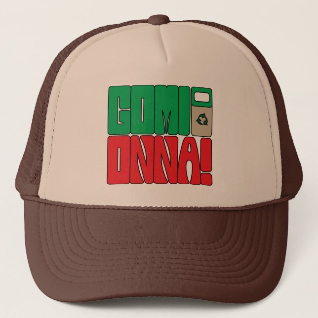 Gomi Onna ! Casquette de camionneur (Devant)