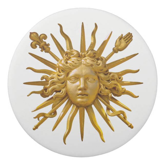 Gomme Symbole de Louis XIV le Roi Soleil (Devant)