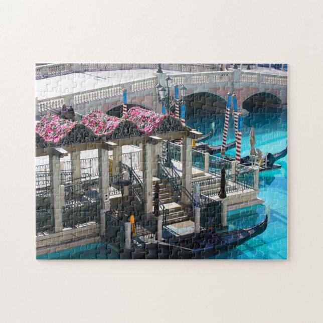 Gondalas à Las Vegas Nevada. Puzzle (Horizontal)