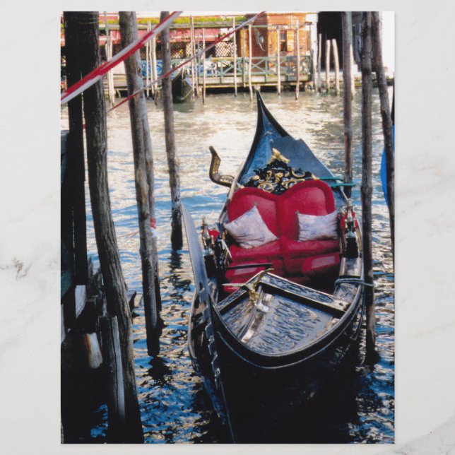 Gondola à Venise Italie (Devant)