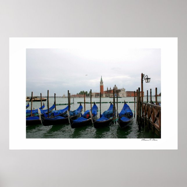 Gondolas with a View Poster (Devant)