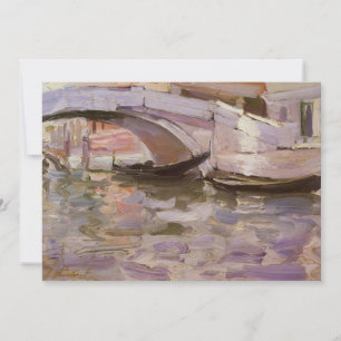 Gondoles par John Singer Sargent, Art Impressionni