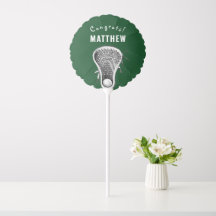 Ballon de félicitations Lacrosse Vert
