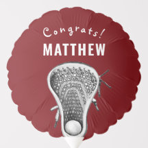 Ballon de félicitations marron pour crosse