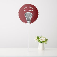 Ballon Marron Félicitations pour Lacrosse