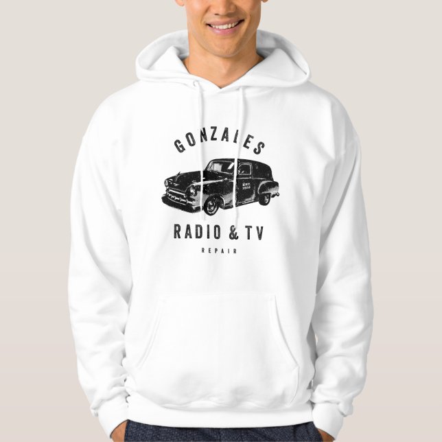 Gonzales Radio & TV Sweat - shirt à capuche de rép (Devant)