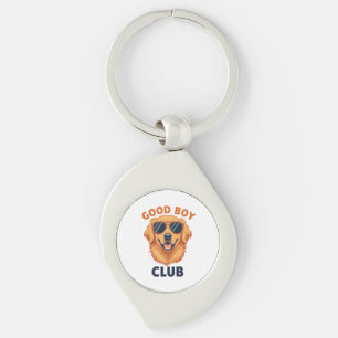 Good Boy Club   Porte-clés Design Chien