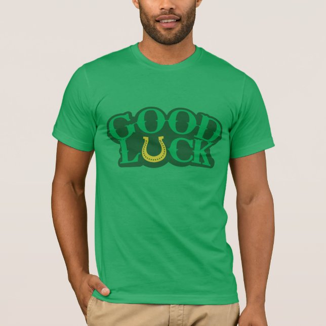 Good Luck - T-shirt St Patrick’s Day (Devant)