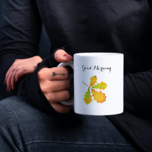 Good Morning Autumn Foliage Coffee Mug