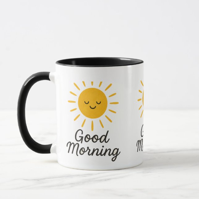 Good Morning smile Mug (Gauche)