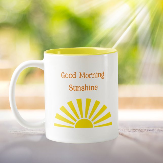 Good Morning Sunshine Sunrays Coffee Mug (Créateur téléchargé)
