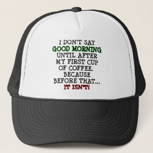 Good Morny Funny Ball Casquette Trucker  Chapeau