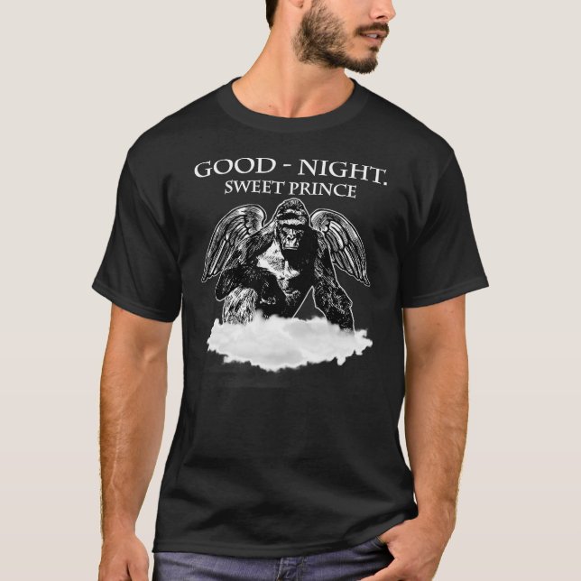 Good Night, Sweet Prince Harambe Essential T-Shirt (Devant)