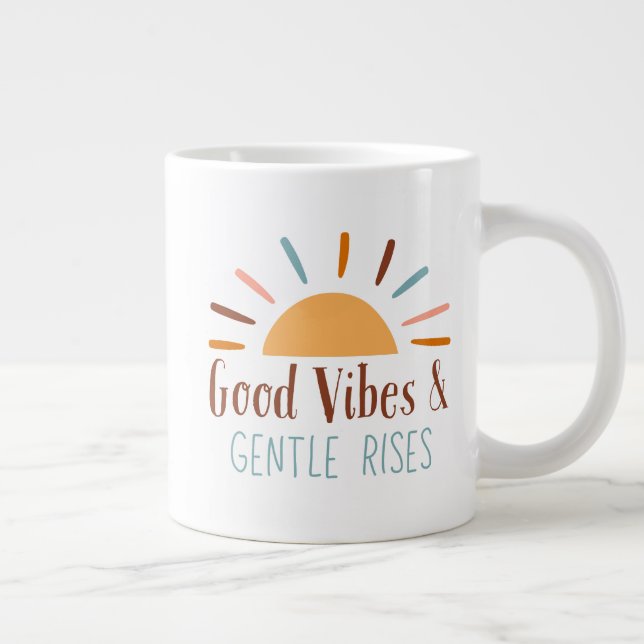 Good Vibes & Gentlemen Rises Boho Mug (Droite)