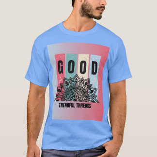 Good Vibes Mandala T-Shirt - Threads tendance Modi