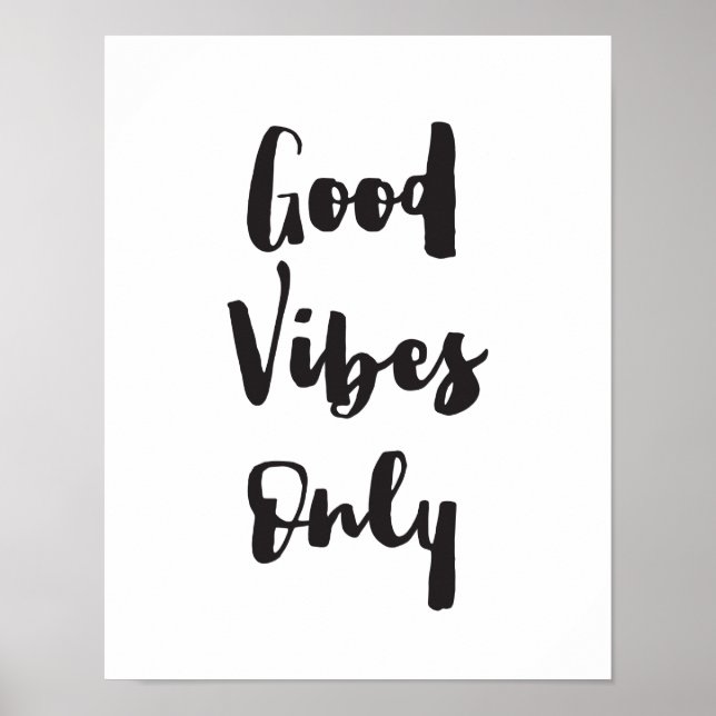 Good Vibes uniquement, Motivationnel, Impression I (Devant)