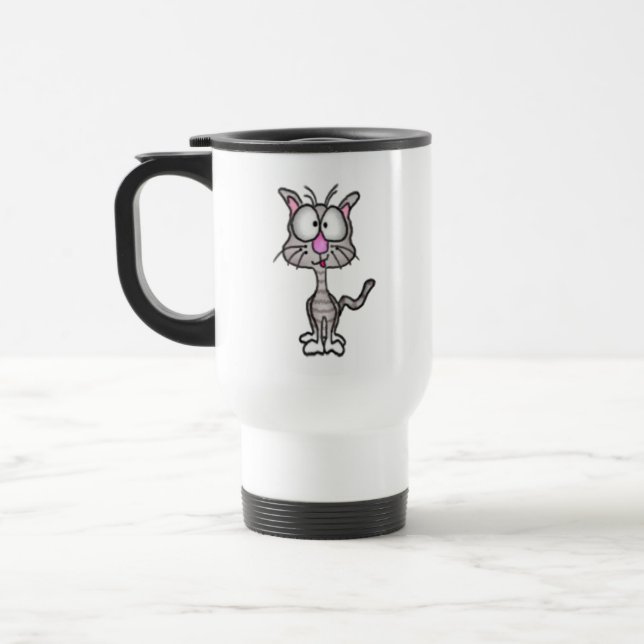 Goofy Chat Voyage Mug (Gauche)
