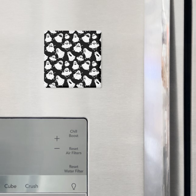 Goofy Ghosts Magnet (In situ (réfrigérateur))