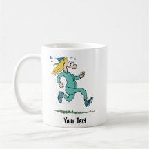 Goofy Jogger Mug - Personnalisable Running Gift