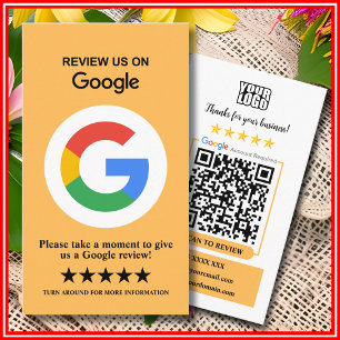 Google Avis Carte de visite QR Code pêche pour a