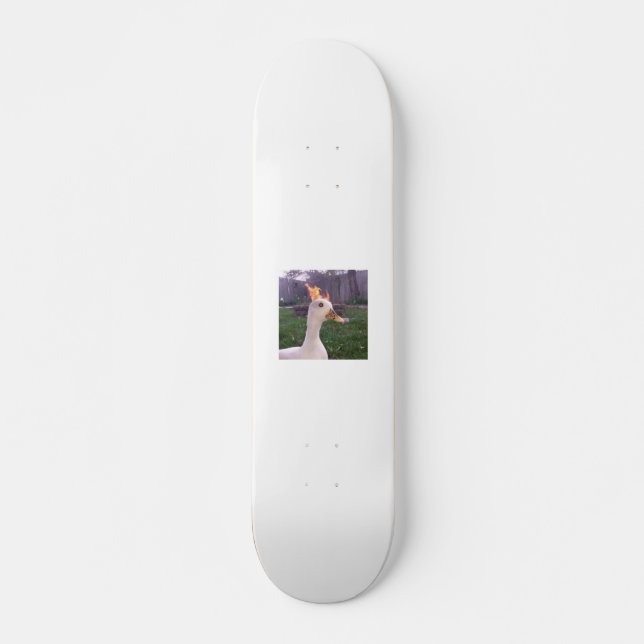 Goose fireplace Skateboard deck, 7¾" (Devant)