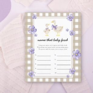 goose - Nom de bébé Alimentation jeu de douche