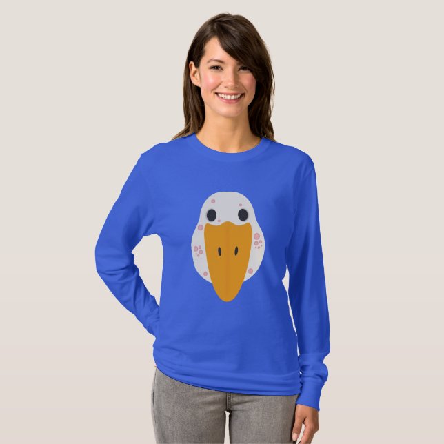 Goose With Pimples Long Sleeve T-Shirt (Devant entier)
