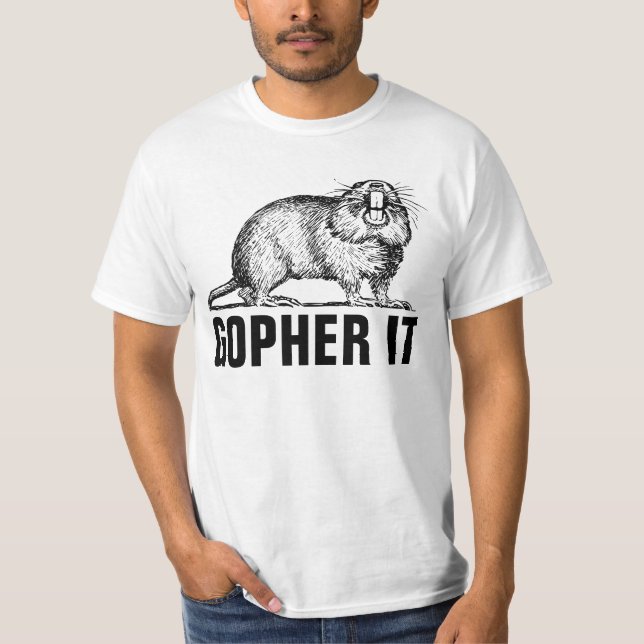 GOPHER IL, T-shirts drôle (Devant)