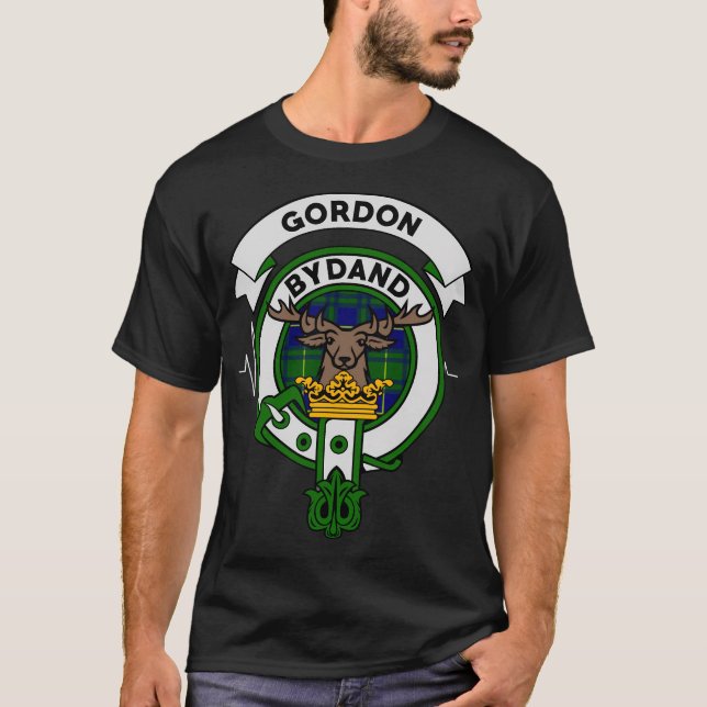 Gordon Clan Badge Sweat - shirt à capuche Scottish (Devant)