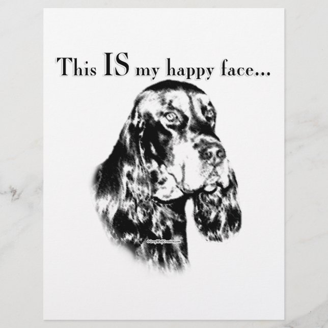 Gordon Setter Happy Face (Devant)